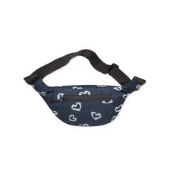 Denim Hearts Fanny Pack -  Label Dimple Raghani