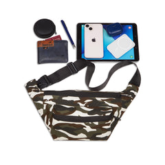 Trendy Camo Fanny Pack -  Label Dimple Raghani