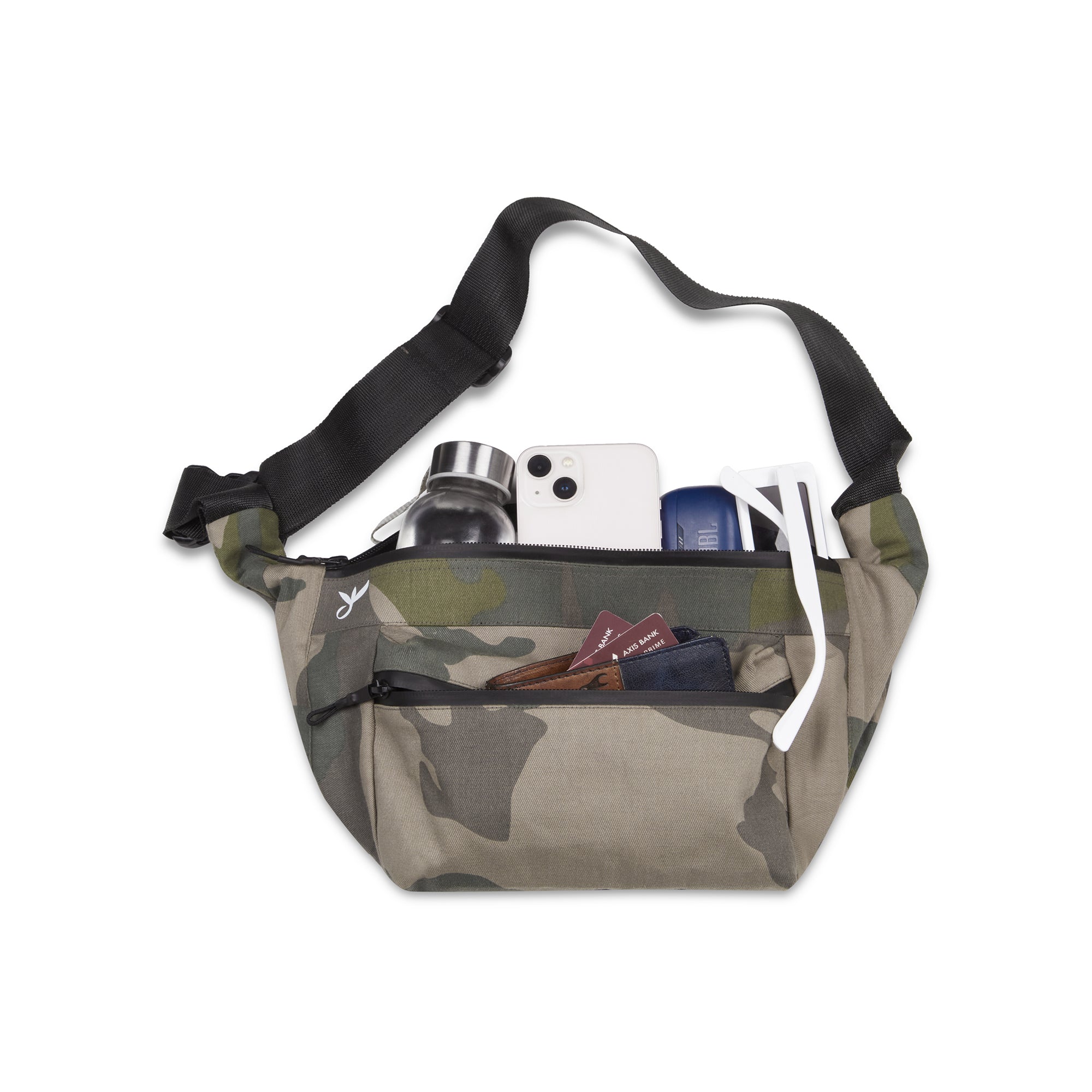 Trendy Camo Fanny Pack -  Label Dimple Raghani