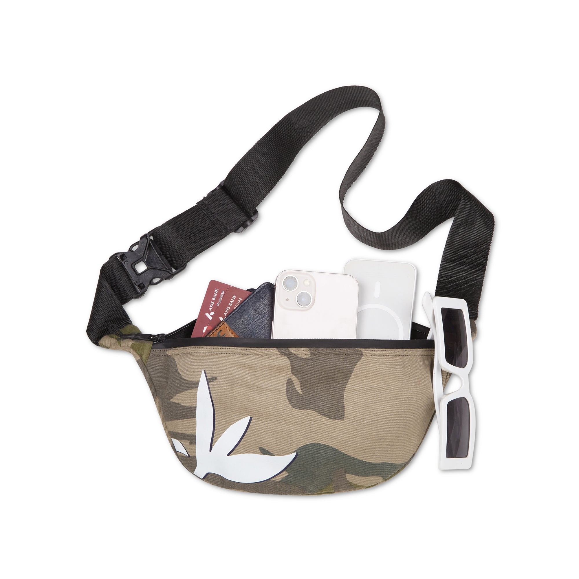 StreetStyle Camo Fanny Pack -  Label Dimple Raghani